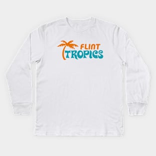 Flint Tropics (Semi-Pro) Jersey Kids Long Sleeve T-Shirt